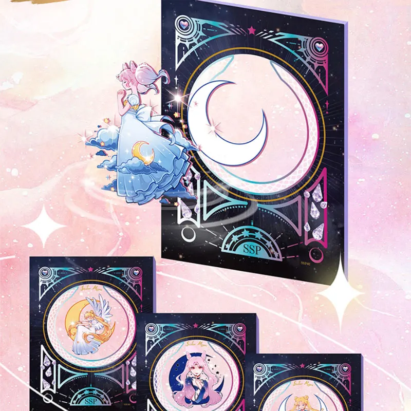 2024 ostatni Sailor Moon Sakura karta kolekcjonerska bogini historia Waifu globalna Tsukino Usagi ACG TCG hobby prezent