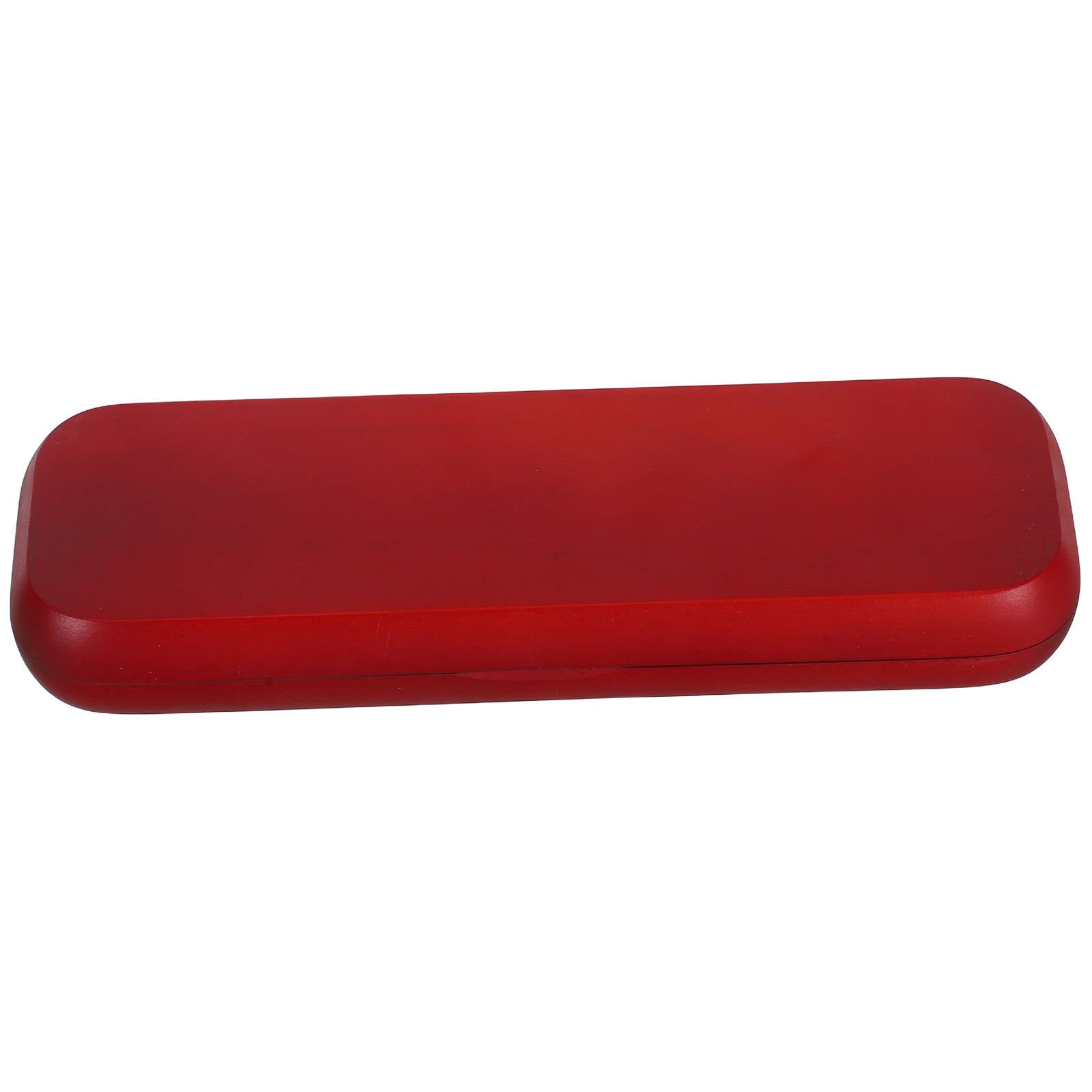 

Solid Wood Pen Box Single Slot Small Holder Practical Desk Accessory Birthday Gift Wooden Stationery Organizer Pen Case