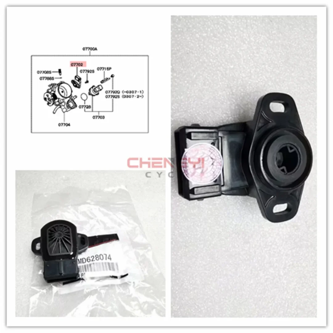 

Датчик положения дроссельной заслонки TPS для Outlander CU4W N84W Pajero IO Pinin H65W H66W H67W H76W H77W CK5A CT9A CS9A MD 628074