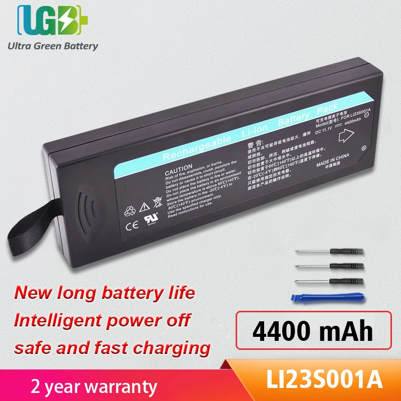 

UGB New LI23S001A Battery For Mindray PM8000 PM7000 PM9000 IPM-9800 LI23S001A Medical battery