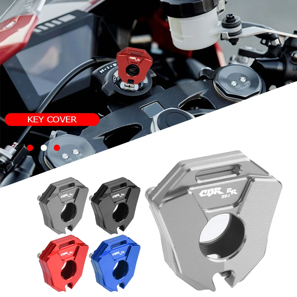 

For Honda CBR954RR CBR 954RR 2022 2003 2004 Motorcycle Accessoreis Key Cover Cap Keys Case Shell Protector CBR-954RR CBR954 RR