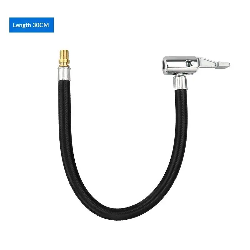 Car Motorcycle Bike Tire Inflator Extension Tube Air Pump Connection Hose Anti Deflate Adapter Pipe 10/20/30cm