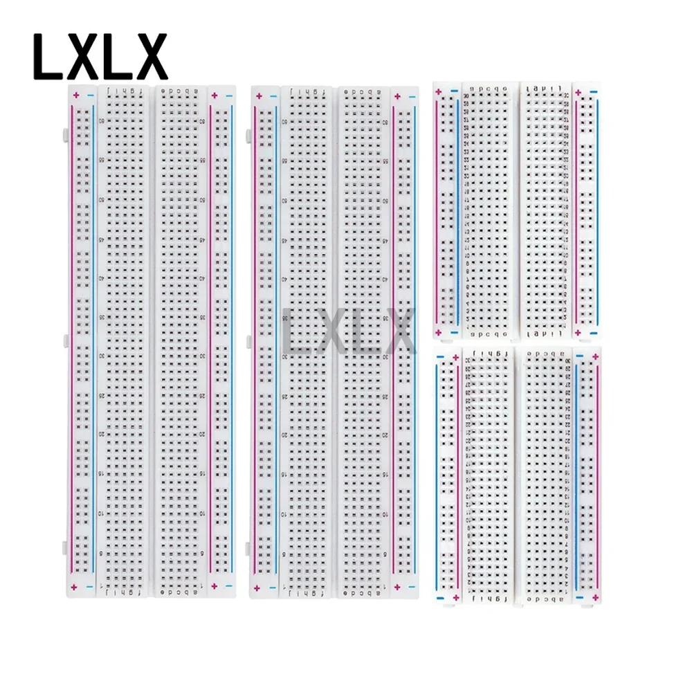 

Circuit Board Kit Includes 2 X 830-point 2 X 400-point Solderless Circuit Boards for Protective Distribution Connection Blocks