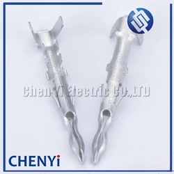 50 pcs 2.5 mm series automotive brass crimping wire terminal For Delphi male cable connector contact pins 12124580