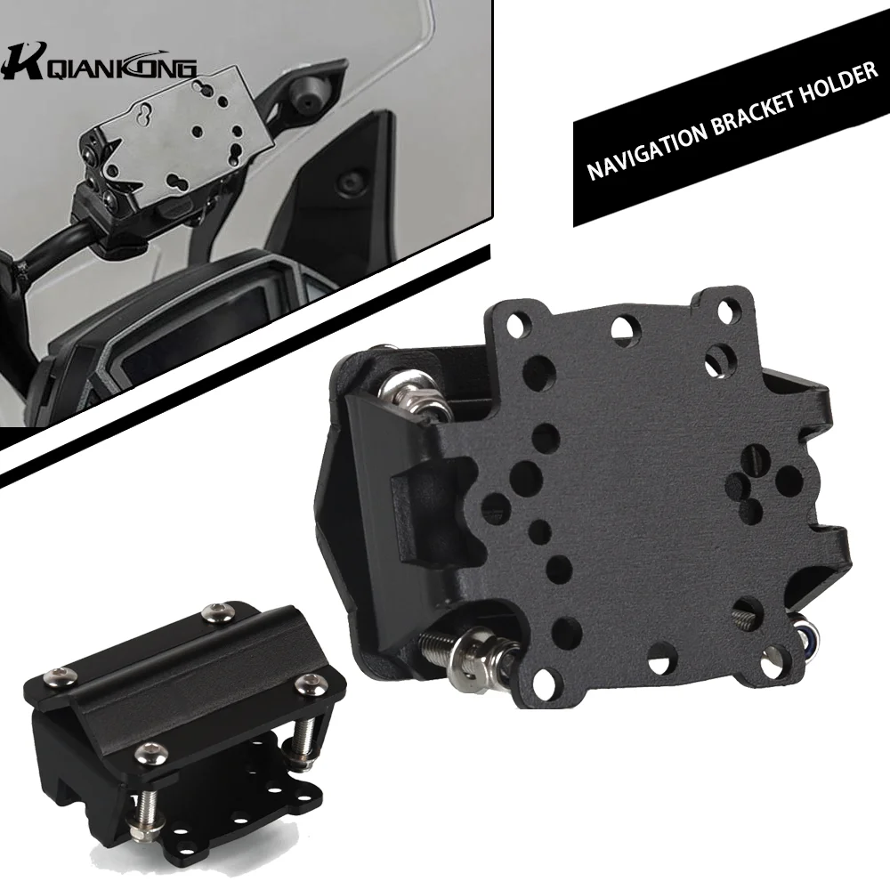 For Yamaha Tenere 700 / Rally / World Raid Super Tenere XTZ1200 2024 Motorcycle Accessories Navigation Bracket Holder 2025 2026