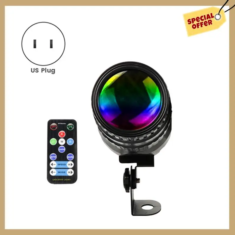 

Stable Performance-4PCS 15W 4-IN-1 Spot Lights RGBW LED Spotlights Remote Control Stage Lighting Effect Projector For Church Wed