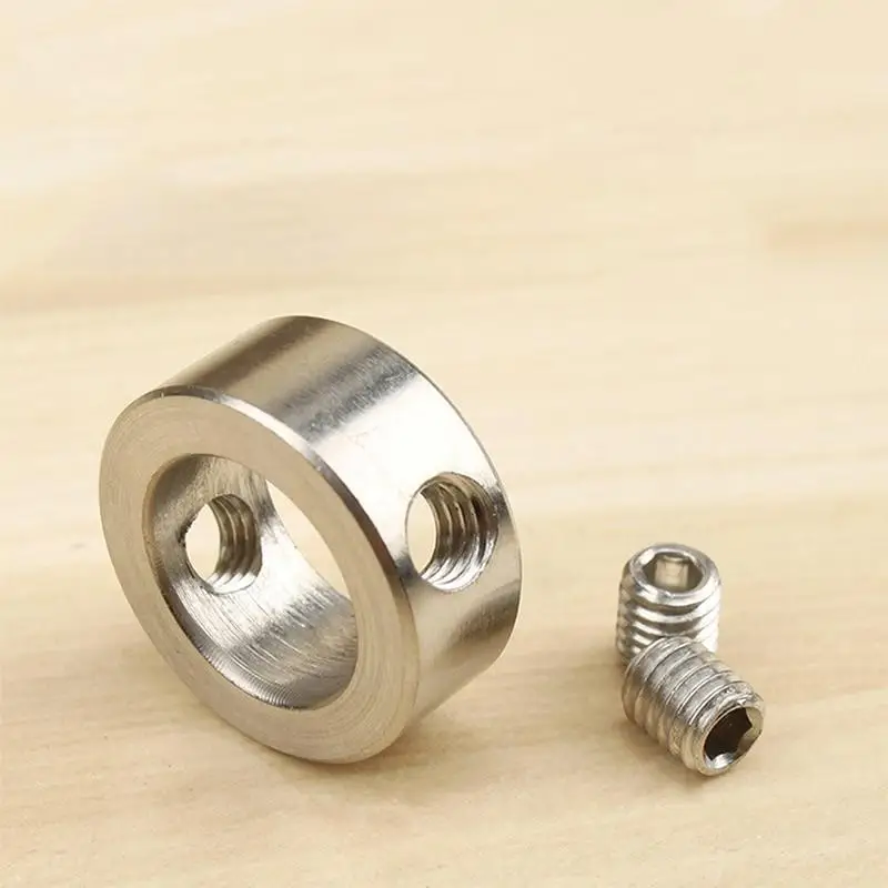 Stainless Steel Woodworking Tools Drill Limiter Depth Stop Collars Ring Positioner 3mm Limit Ring Carpentry Tools Accessories