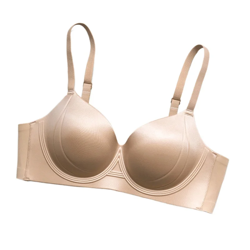 

YANFENPRO Thickened Version Bralette For Women Wireless Pure Desire Comfortable Upper Support Sling Adjustable Everyday Bra