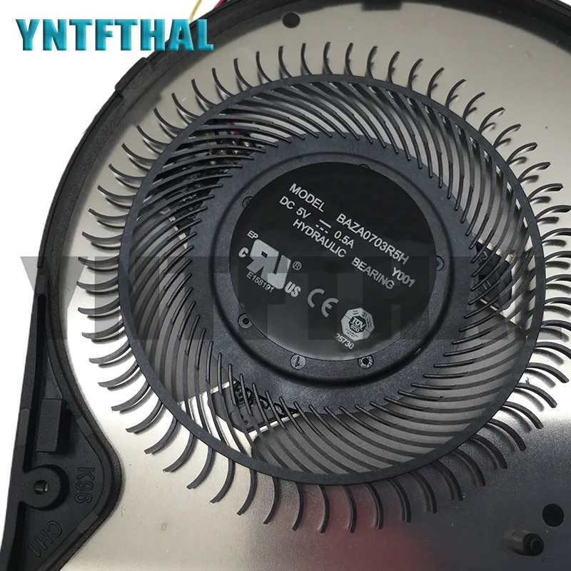 Ventilateur de refroidissement à quatre fils, BAZA0703R5H, BAZA0706R5H, 023.100B1.0001 DC5V, 0,5 A, Nouveau