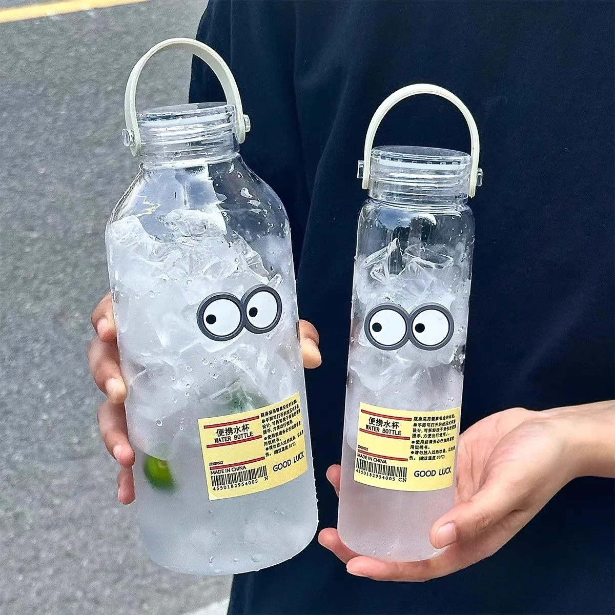 

Портативная пластиковая чашка высокой емкости, прочная водонепроницаемая офисная чашка для воды, уличная чашка для питья с высоким эстетическим значением