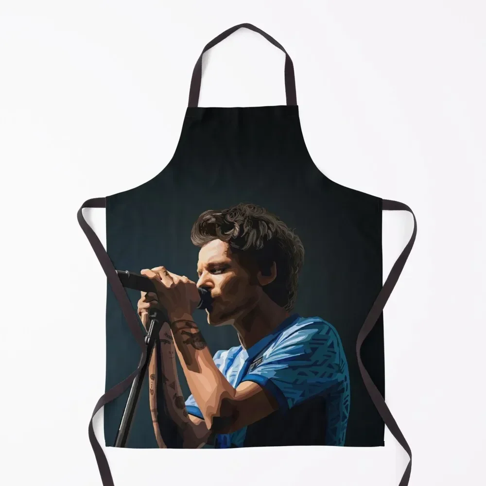 

Louis good hair day Apron Waterproof Kitchen Woman men Kitchenware painting Apron