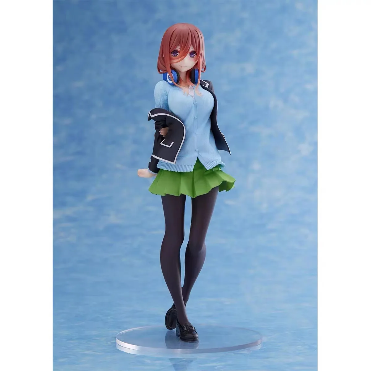 20cm Quintessential Quintuplets Nakano Miku Anime Figurine Action Figure Toys Doll Christmas Gift With Box