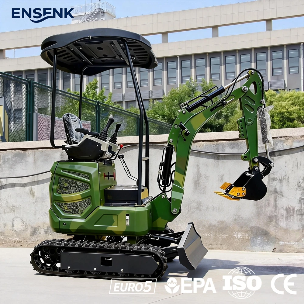 

Mini Excavator 0.8Ton 1.0Ton Multifunctional Construction 1.5Ton 2.0Ton Kubota Engine Digger Diesel Engine Europe Manufacturer