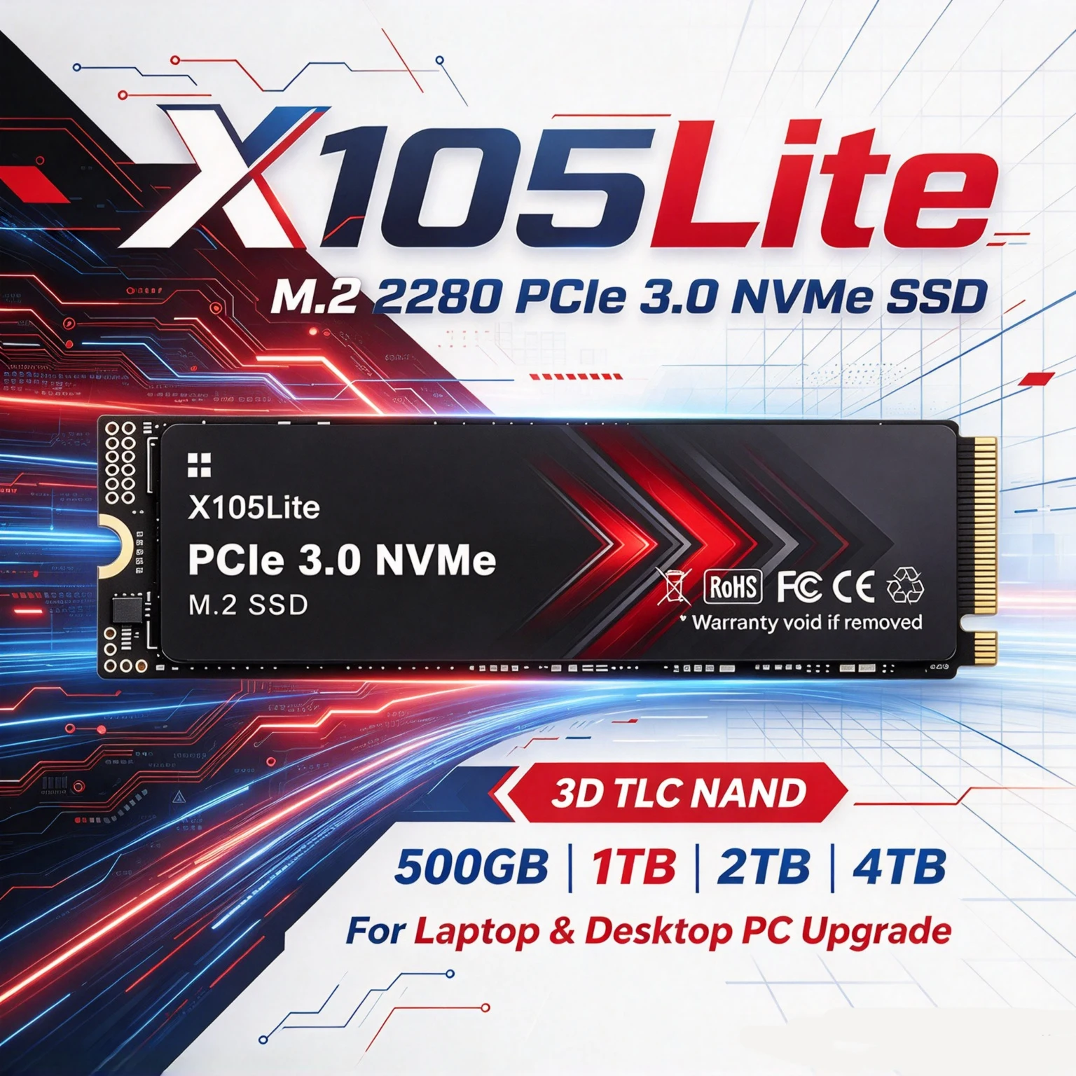 X105Lite M.2 2280 PCIe3.0 NVMe – Ssd 500Gb recenzja i cena