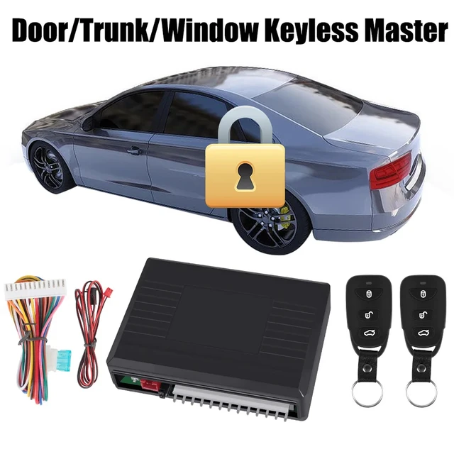 Car Remote Central Door Lock Keyless Control Kit Alarm System Remote Control 6