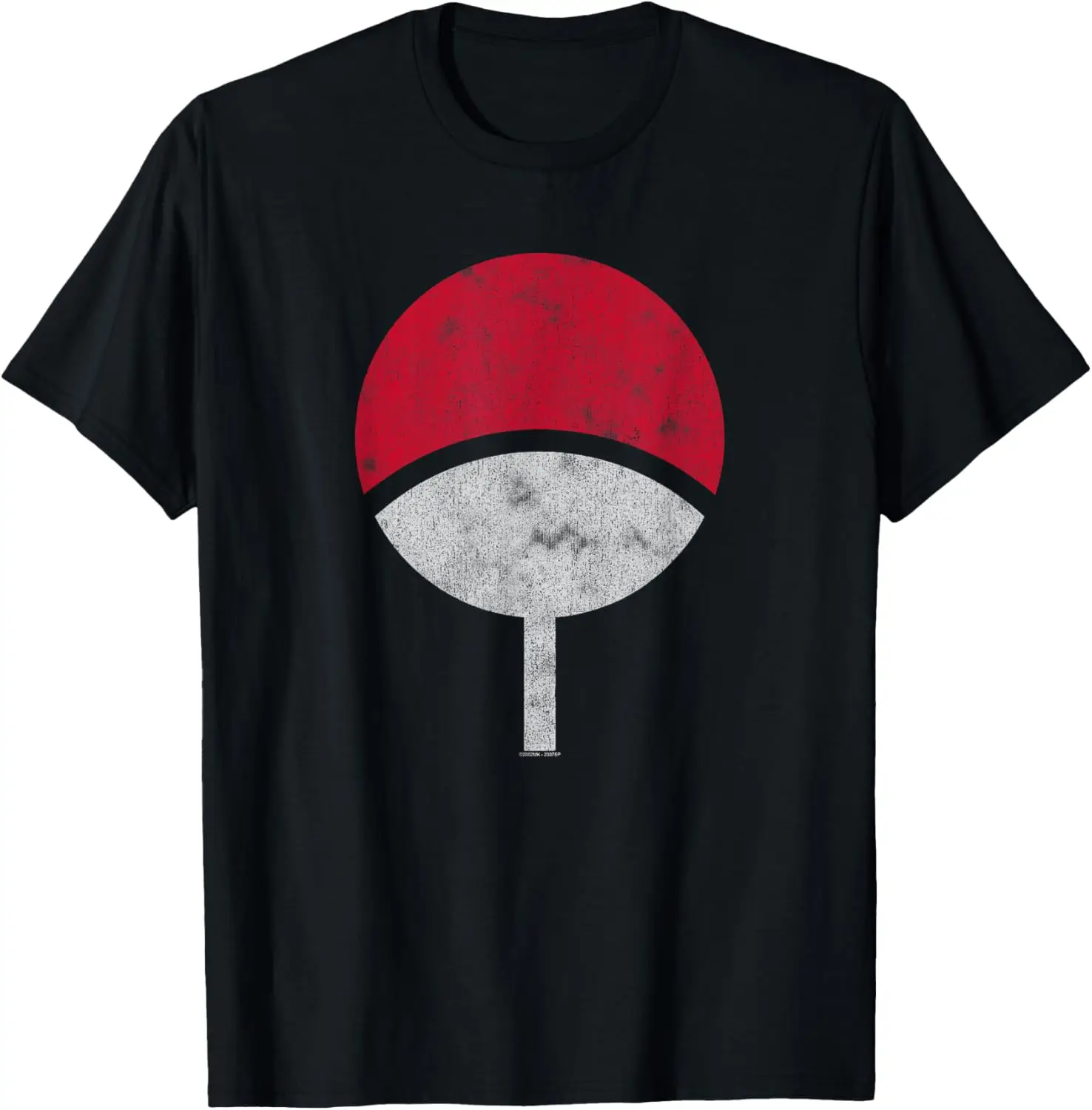 Naruto Shippuden Sasuke Uchiha Symbol Desperate T-Shirt S-6XL