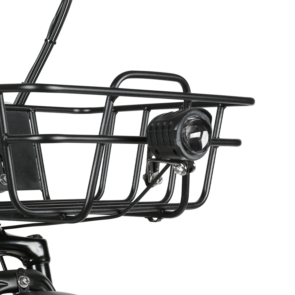 SAMEBIKE CY20Pro Adult Commuter Ebike 800W 20x3.0 Fat Tire 7 Speed Folding Bike 48V 13AH Front Basket Rear Rack image 9