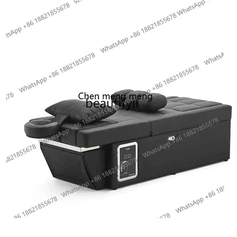 FF  Beauty salon high-end multi-functional head treatment bed reclining shampoo bed massage bed