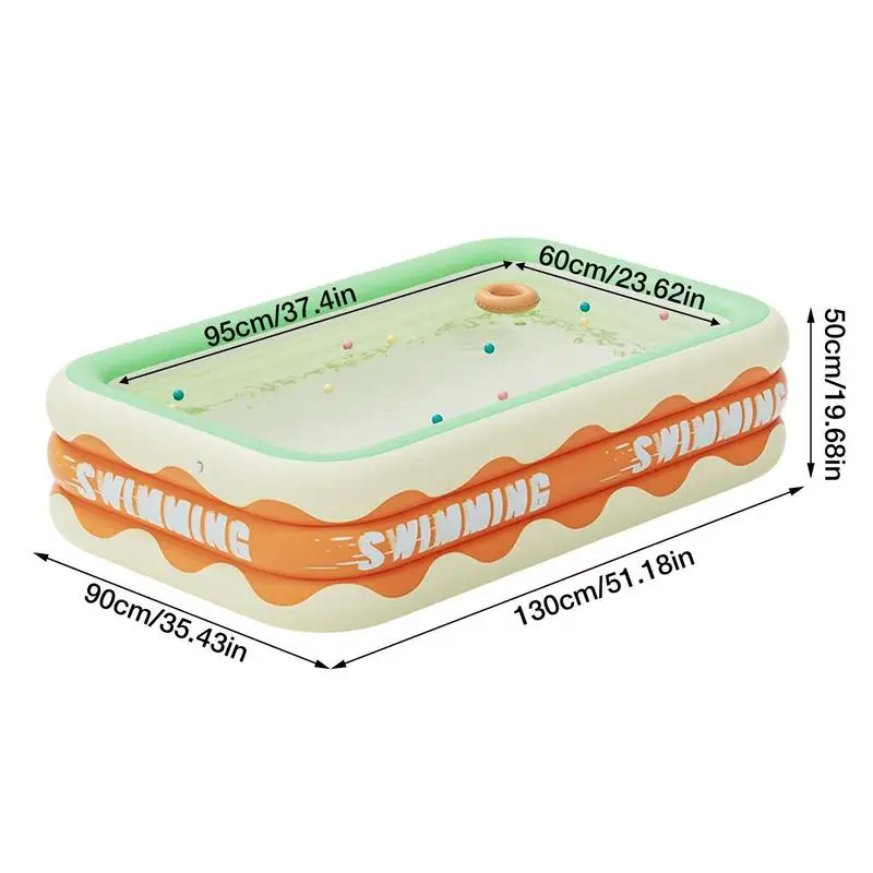 Nadmuchiwany basen rodzinny dla dorosłych nadmuchiwany basen dla dzieci baseny dla dzieci kryty wanna basen wodny rodzinne zabawki imprezowe
