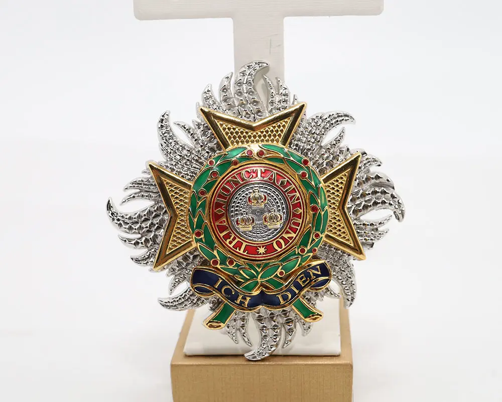 

UK Medal Breast Star of the Order of the Bath Grand Cross Badge with Case