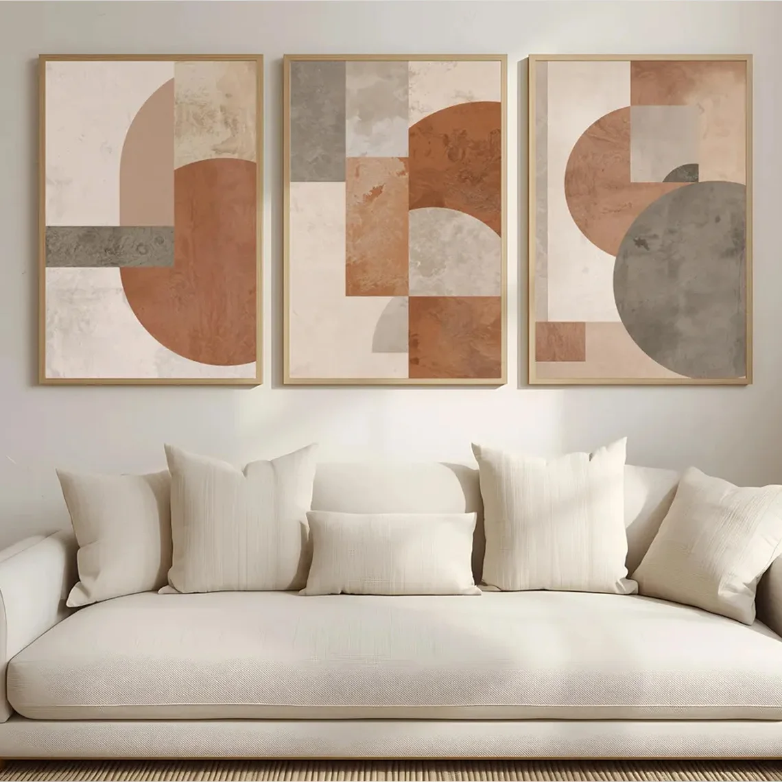 2D Flat, 2D Flat, 3pcs Set, Wall Decoration, Modern Poster, Magnolia & Ginger Flower Art Local Australian Botanical Archival