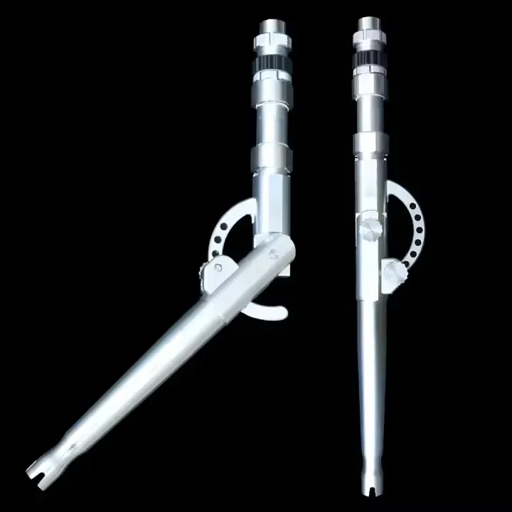 Deep Sea Fishing Rod Size 4 Bending Butt Drag Rod with Aluminum Straight Bending Combination Handle for Rod Rack