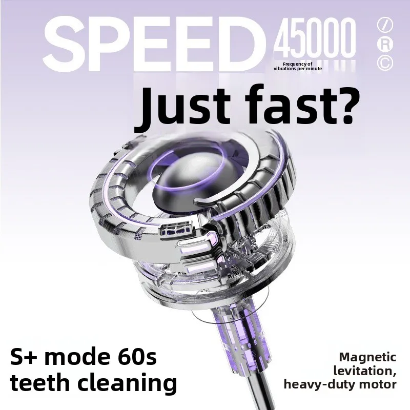 Sonic Electric Toothbrush [Silver Card Gift Box]