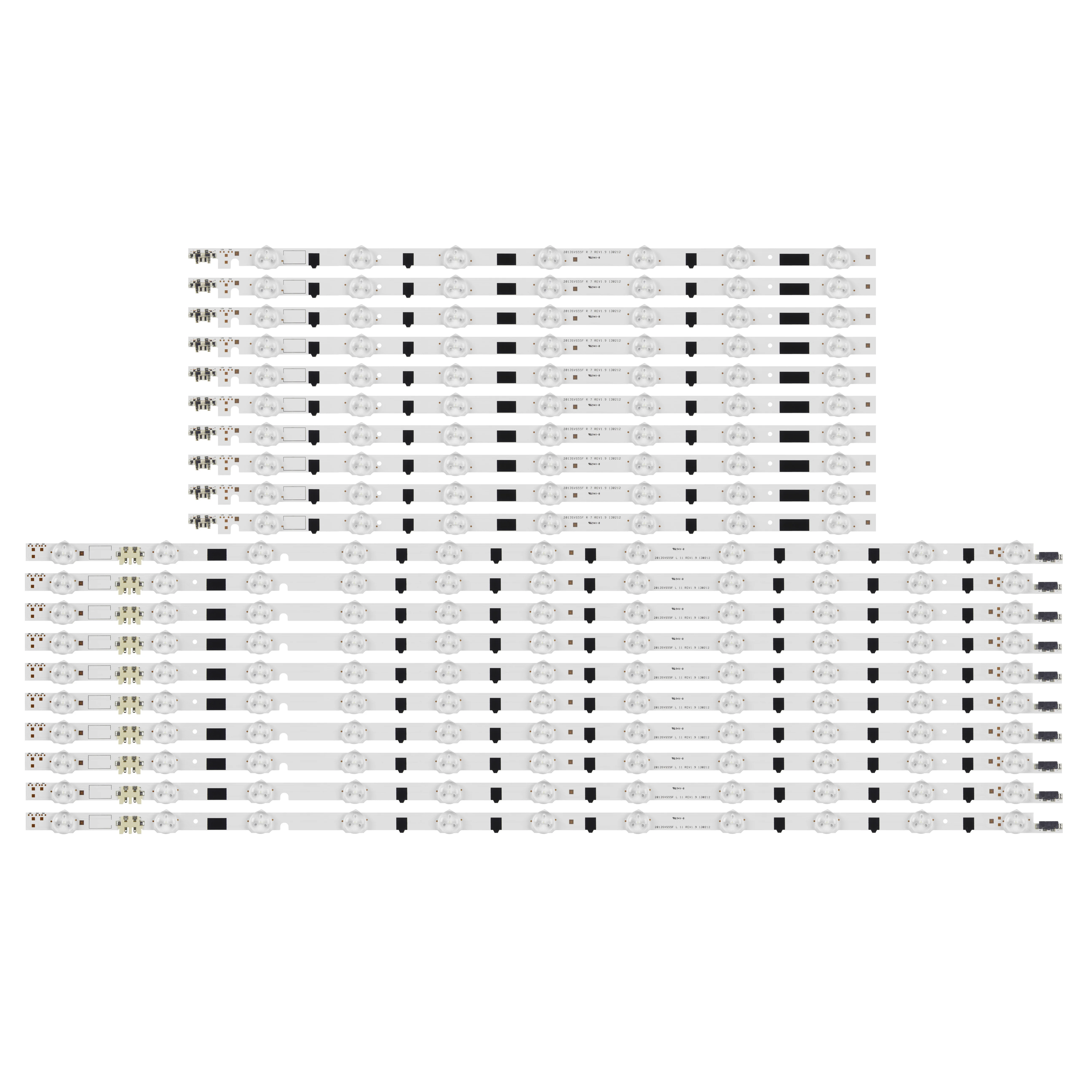 LED backlight strip For Samsung UA55F6400 UA55F6800 UE55F5000 UE55F5030 UE55F6100 UE55F6320 UE55F6410 BN41-01972A BN96-25338A