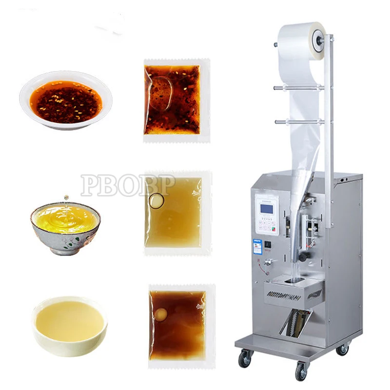 

Including Tariffs Soy Sauce Vinegar Packing Machine Water Liquid Seasoning Packet Oil Soup Auto Filling And Sealing Machine