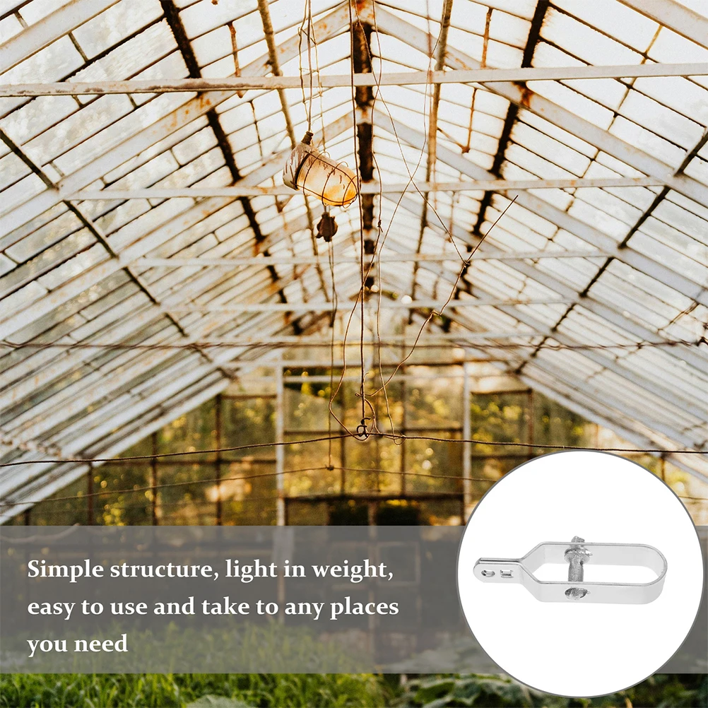 

12pcs Wire Tensioner Steel Tighteners Heavy Duty Cable Rope Tool Greenhouse Farming Fencing Gardening Agriculture