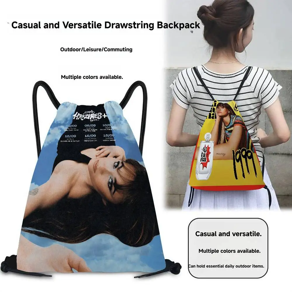 حقيبة ظهر برباط من A-Aitana O-Ocana Singer للأحذية وحقائب كتف وحقيبة رياضية #1