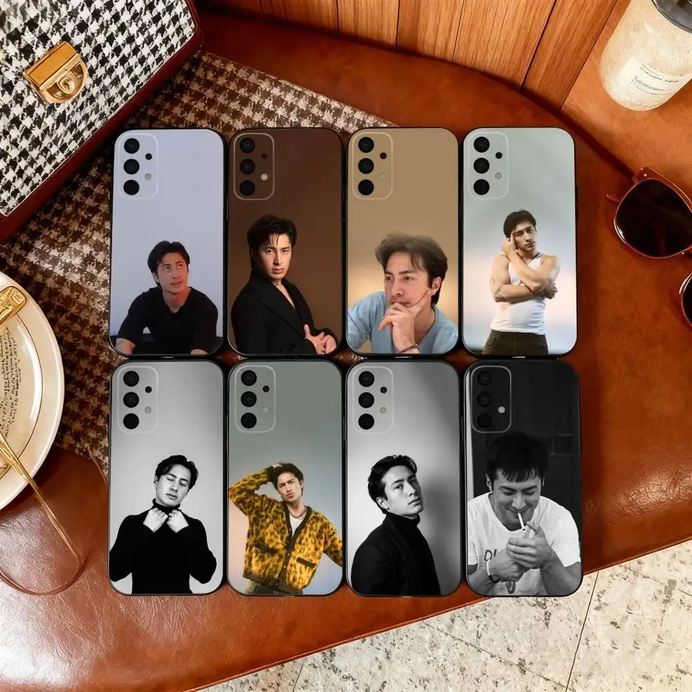 

H-HudsonS W-WilliamsS Phone Case For Samsung Galaxy A73,A72,A71,A70,A53,A52,A51,Soft Silicone Black Cover