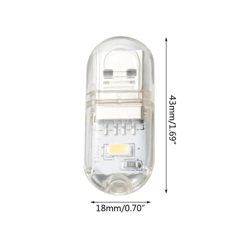 Đèn đọc sách USB cầm tay mini R91A Mini sáng cho máy tính xách tay Máy tính xách tay
