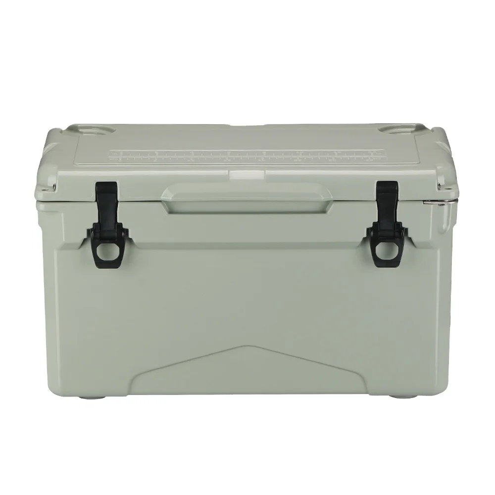 Professional 30QT Rotational Molding Incubator Outdoor Camping Cold Box Insulated Thermal Sea Fishing Rotomolded Cooler Box