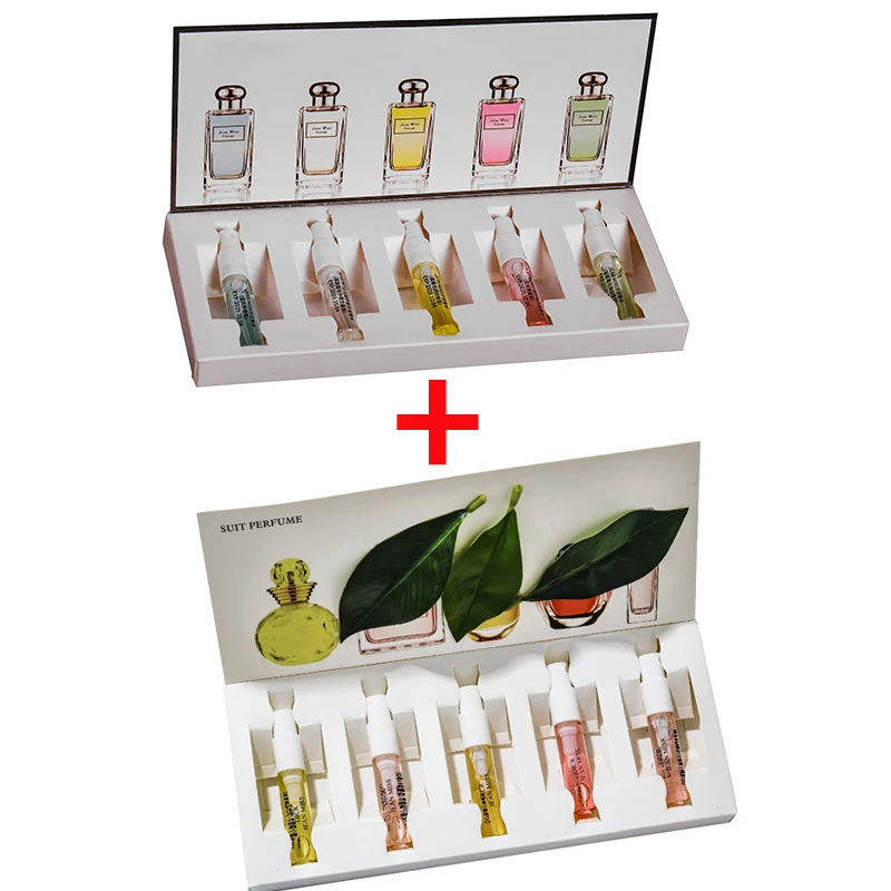 New Original Brand Perfume Kit Women Atomizer Parfum Beautiful Package Deodorant Lasting Fashion Lady Fragrance With Box