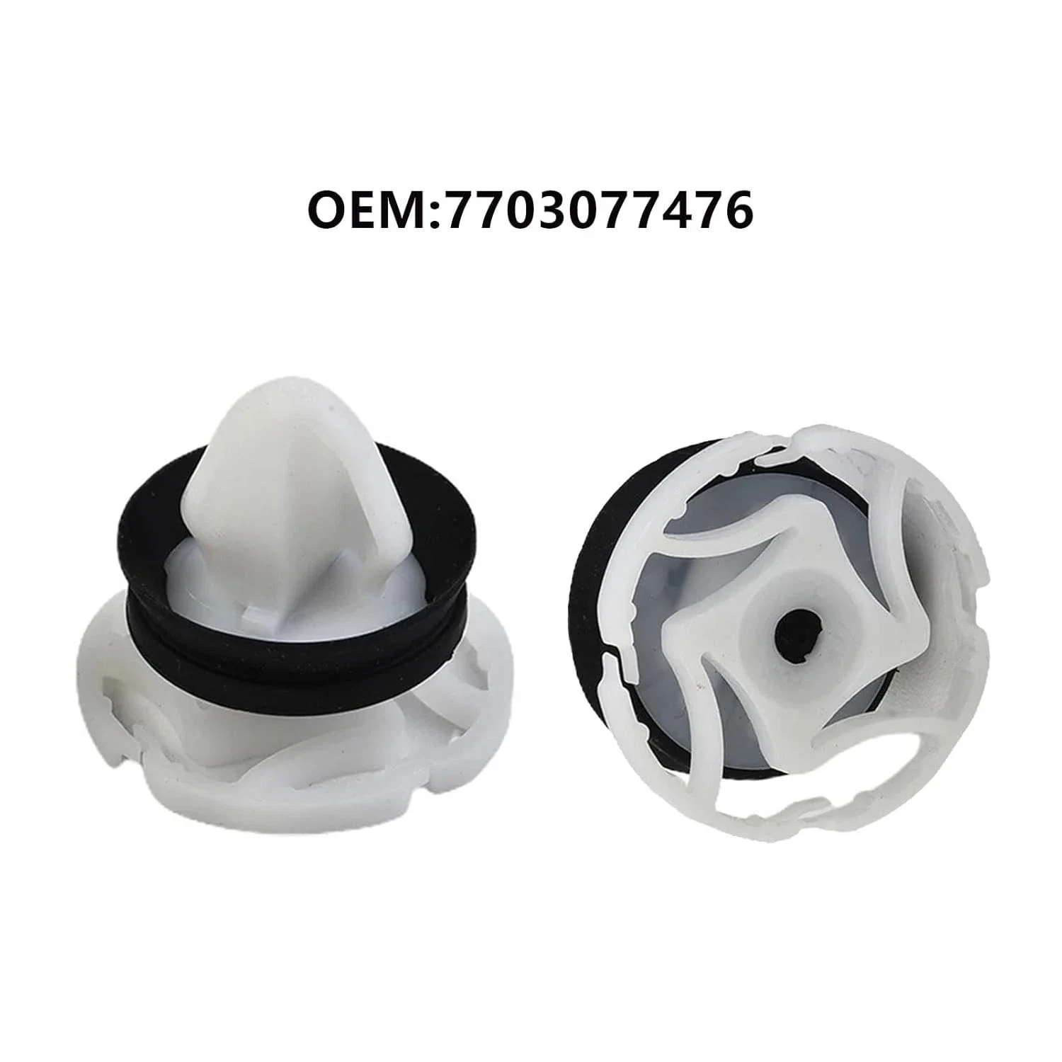 15pcs Automotive Spring-Loaded Fasteners For Car Door Trim Panels For Renault Door Trim Panels