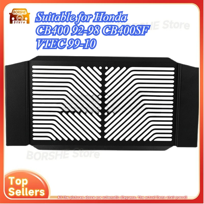 

Suitable for Honda CB400 92-98 CB400SF VTEC 99-10 Radiator Guard Cooling Mesh Protection Grid