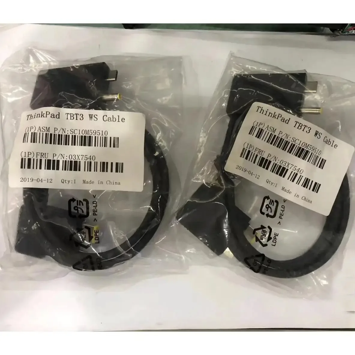 

SX FOR Lenovo ThinkPad Thunderbolt 3 Dock Gen2 P15 P17 SC10M59510 USB Workstation Base Expansion Dock Data Cable Passive 230W