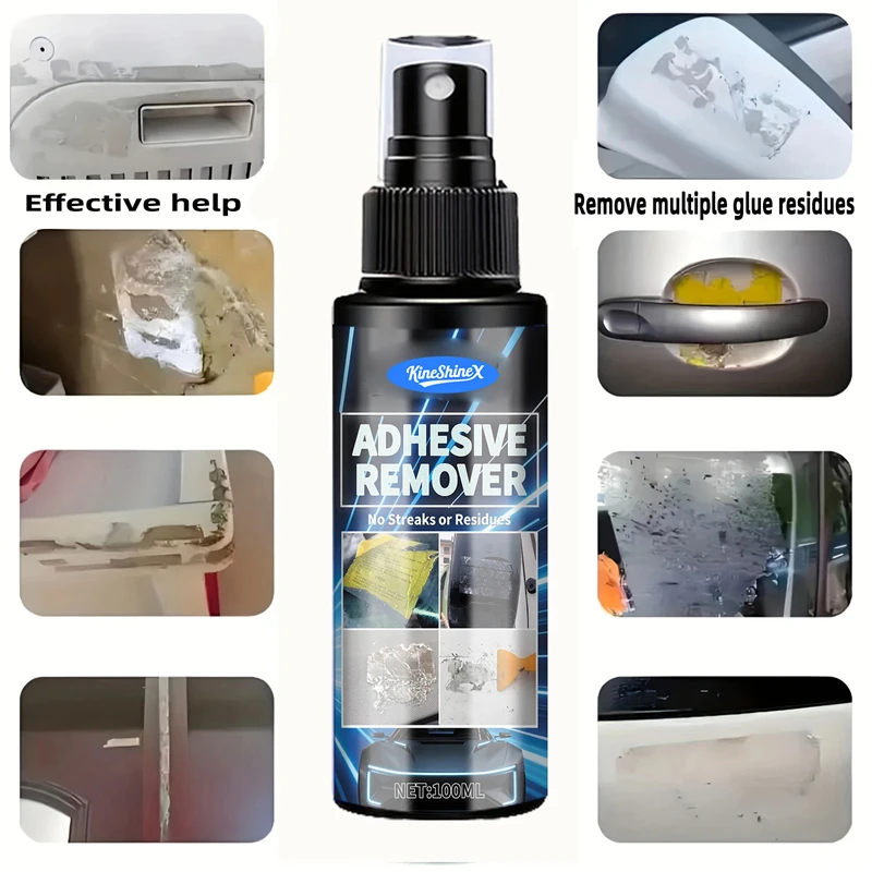 Fast-Acting Adhesive Remover Spray, Can Remove Glue, Stickers, and Sticky Residue from Cars, Furniture, and Appliances