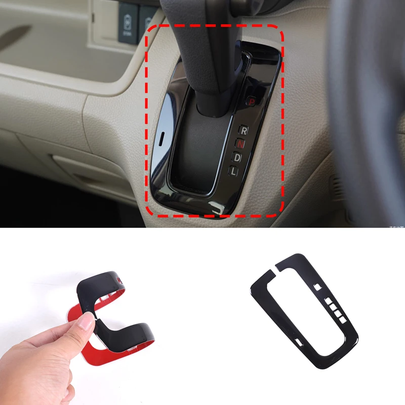 Schalthebel-Indikatorrahmen-Zierleiste, Aufkleber für Schalthebelabdeckung, Getriebe-Schalttafel-Dekor für Honda N-BOX JF3 JF4 2017-2021