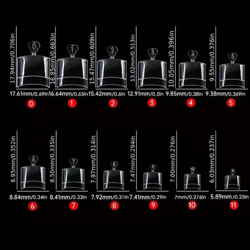 120/240 قطعة أطراف أظافر وهمية شفافة نصف غطاء أظافر للباديكير مربع اضغط على أظافر القدم للنساء صالونات الأظافر لتقوم بها بنفسك
