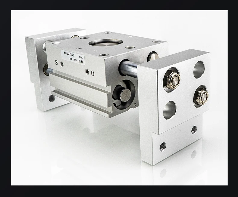 Parallel-Luftgreifer der MHL2-Serie, Bohrung 10/16/20/25/32/40 mm, MHL2-10D/16D/20D/25D/32D/40D, 2 Finger, pneumatische Luftgreifer – Detail 8