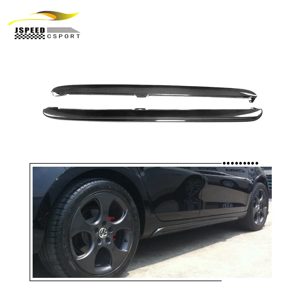 

Suitable for MK6 carbon car side bumper skirt Suitable for VW GOLF6 MK6 GTI