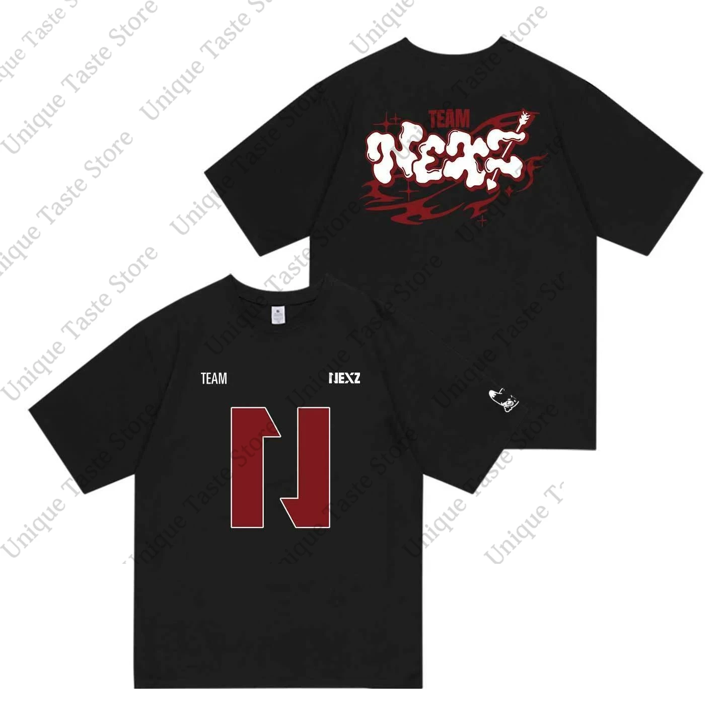 NEXZ LIVE TOUR 2026 T Shirt Kpop Fashion Same Letter Print Fans T-shirt Men Women High Quality Cotton Short Sleeve Tee Tops