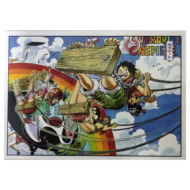 Anime ONE PIECE Rare FY Game Collectible Cards Kid Luffy Hancock Franky Sanji Law Nami Robin Zoro Toys for boys Birthday Gifts