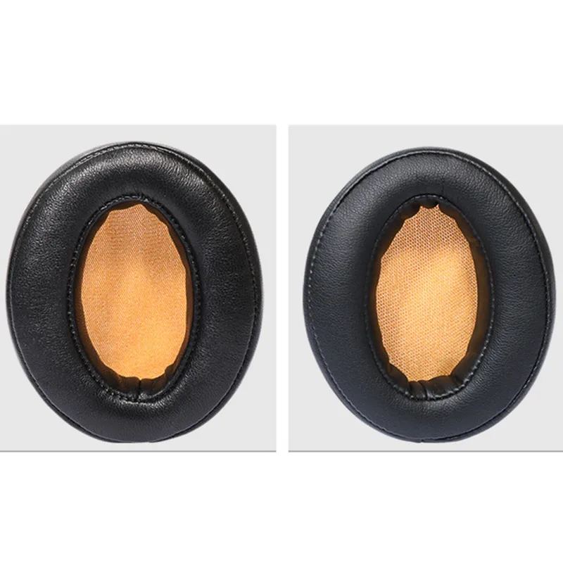 Sostituzione 1 paio di cuscinetti per le orecchie in pelle di pecora per Sennheiser MOMENTUM 1 2 3 cuffie cuscinetti per le orecchie auricolare cuscino in schiuma cuscino per l'orecchio
