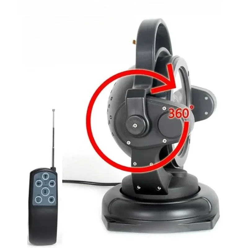 

【Best-selling】High Power 90W Marine LED Search Light 360 Degrees Rotating Remote Control 12V 24V Spotlight Led Work Light