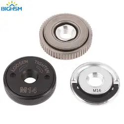 Practical M14 Pressing Plate Chuck Flange Nut Grinder Power Chuck Pressing Plate Quick Release Self-Locking
