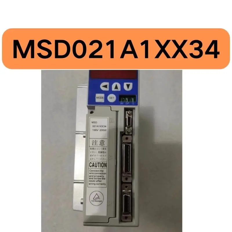 

New MSD021A1XX34 servo driver in stock for quick delivery