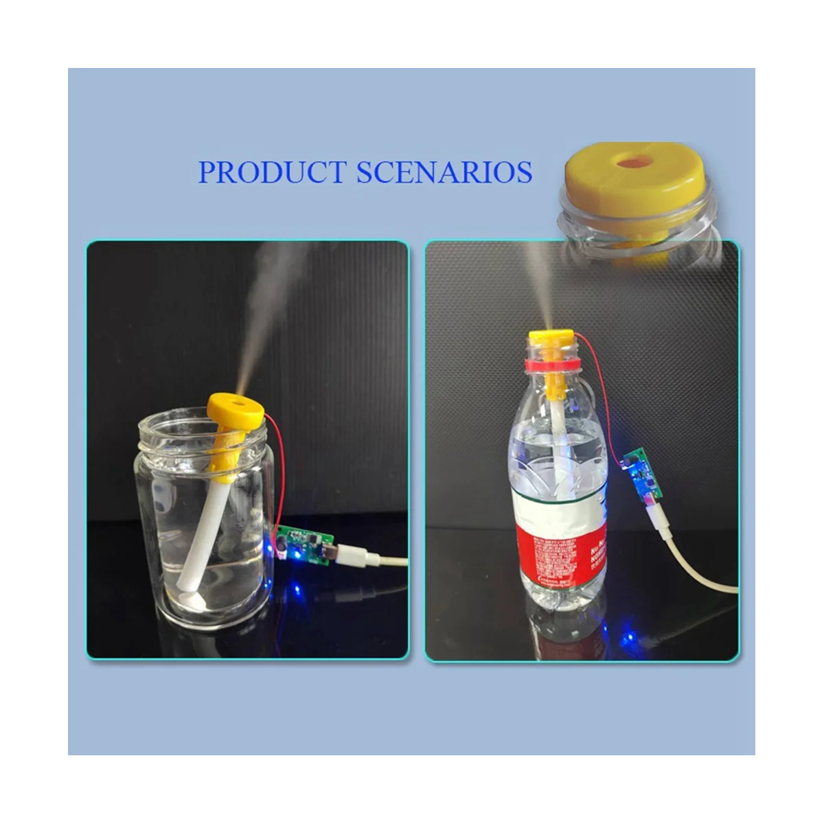 Quatro-Spray Módulo Umidificador, Umidificador Control Board, Atomizador Driver, Set D